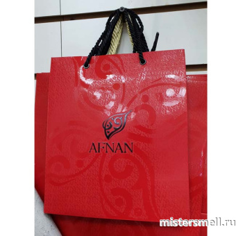 картинка Пакет бумажный Afnan Красный от оптового интернет магазина MisterSmell
