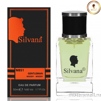 картинка Элитный парфюм Silvana M851 Givenchy Gentlemen Only духи от оптового интернет магазина MisterSmell