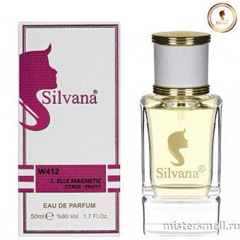 картинка Элитный парфюм Silvana W412 Lacoste L.12.12 Pour Elle Magnetic духи от оптового интернет магазина MisterSmell
