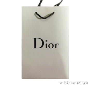 картинка Пакет (поштучно) Dior бумажный мини от оптового интернет магазина MisterSmell