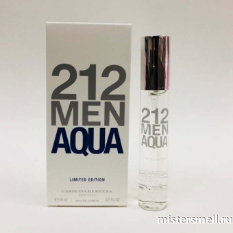 Купить Мини парфюм 20 мл. Carolina Herrera 212 Men Aqua оптом
