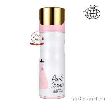 картинка Дезодорант Fragrance World Pink Dress (ОАЭ) духи от оптового интернет магазина MisterSmell