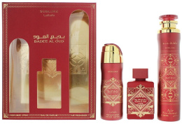 Набор оригинал Lattafa Bade'e Al Oud Sublime Gift Set 3в1