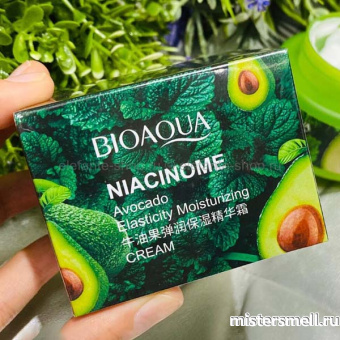 Купить оптом Увлажняющий крем для лица c авокадо и ниацинамидом BioAqua Niacinome Avocado Elasticity Moisturizing Cream с оптового склада