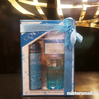 картинка Fragrance World - Cotton набор парфюм+део духи от оптового интернет магазина MisterSmell