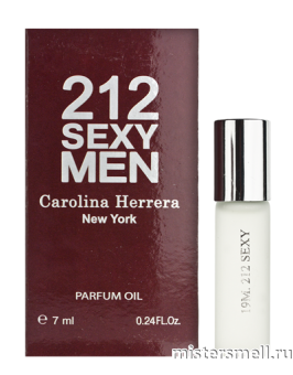 Купить Масла 7 мл Carolina Herrera 212 Sexy Men оптом