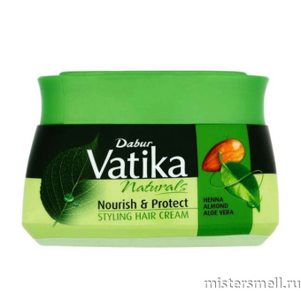 картинка Крем для укладки волос Dabur Vatika Nourish & Protect 140 ml от оптового интернет магазина MisterSmell