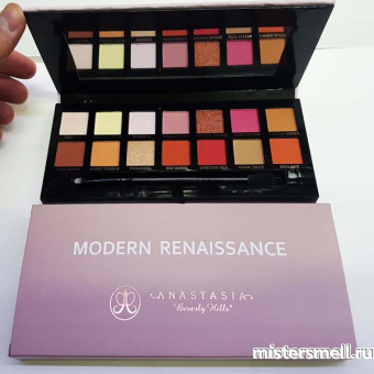 Купить оптом Тени Anastasia Modern Renaissance 14 цветов с оптового склада