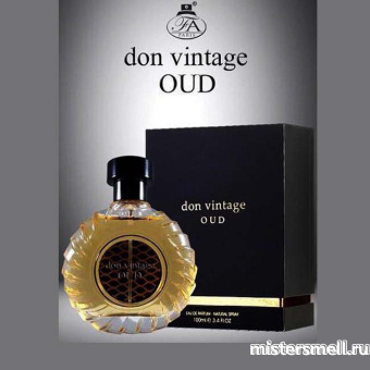 картинка Fragrance World - Don Vintage Oud, 100 ml духи от оптового интернет магазина MisterSmell