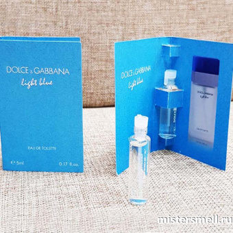 Купить Пробник 5 мл D&G Light Blue Femme оптом