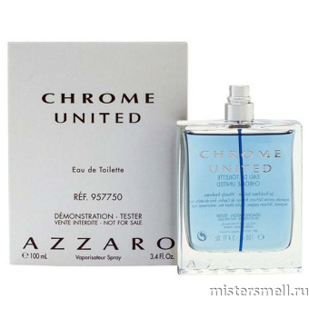 картинка Тестер оригинал Azzaro Chrome United Edt (M) 100 мл от оптового интернет магазина MisterSmell