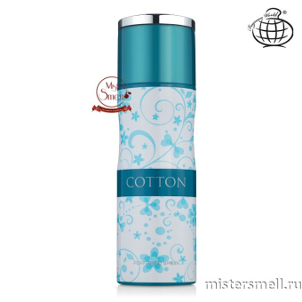 картинка Дезодорант Fragrance World Cotton (ОАЭ) духи от оптового интернет магазина MisterSmell