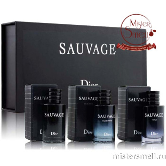 Купить Набор духов Dior Sauvage Perfume Set for Men 3x10ml оптом