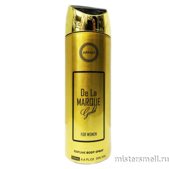 картинка Арабский дезодорант Armaf De La Marque Gold Pour Femme духи от оптового интернет магазина MisterSmell