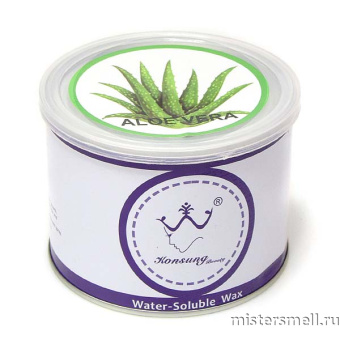 Купить Шугаринг Konsung Water Soluble Wax Aloe Vera Алоэ Вера 500 gr оптом