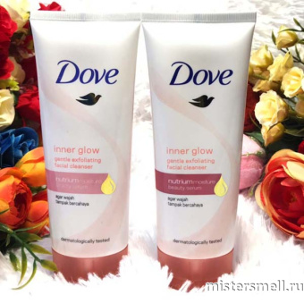 Купить оптом Пенка для умывания Dove Inner Glow Gentle Exfoliating Facial Cleanser Review 100 gr с оптового склада