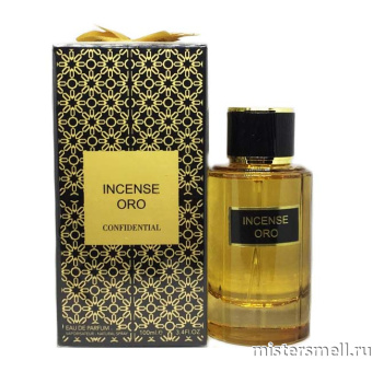 картинка Fragrance World - Incense Oro Confidential, 100 ml духи от оптового интернет магазина MisterSmell