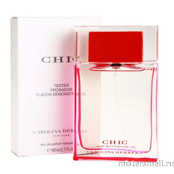 картинка Тестер оригинал Carolina Herrera Chic Edp 80 мл от оптового интернет магазина MisterSmell