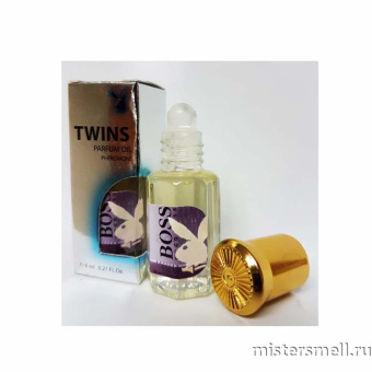 картинка Масла арабские феромон Twins 6 мл Hugo Boss Bottled духи от оптового интернет магазина MisterSmell