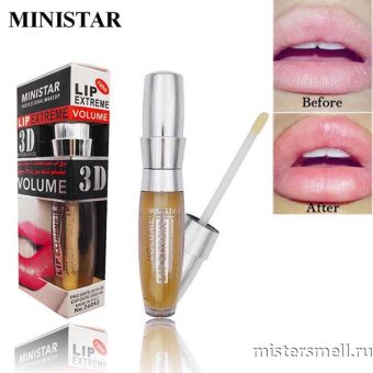 Купить оптом Блеск для губ имбирный для увеличения Ministar Lip Extreme 3D с оптового склада