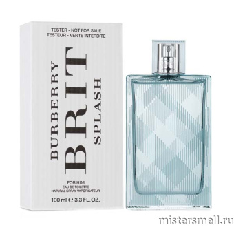 картинка Тестер оригинал Burberry Brit Splash Edt (M) 100 мл от оптового интернет магазина MisterSmell