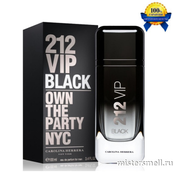 Купить Высокого качества Carolina Herrera - 212 Vip Black Own the Party NYC, 100 ml оптом