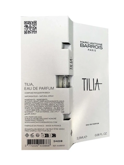 Пробник Оригинал MARC-ANTOINE BARROIS Tilia Eau De Parfum 2.5 ml