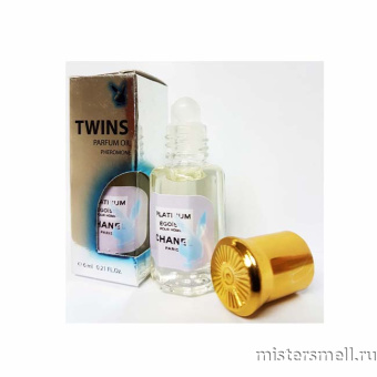 картинка Масла арабские феромон Twins 6 мл Chanel Egoiste Platinum духи от оптового интернет магазина MisterSmell