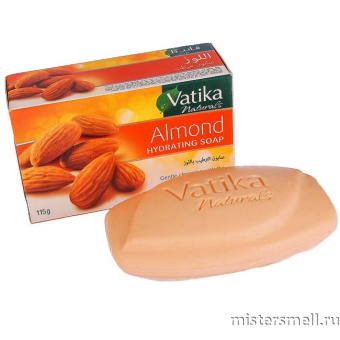 картинка Мыло увлажняющее с миндалем Vatika Naturals Almond 115 g от оптового интернет магазина MisterSmell