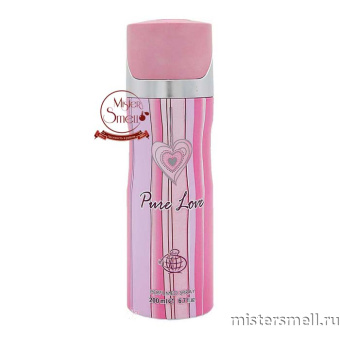 картинка Дезодорант Fragrance World Pure Love 200 ml (ОАЭ) духи от оптового интернет магазина MisterSmell