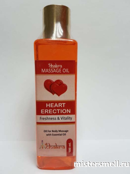 картинка Массажное масло Chakra Heart Erection от оптового интернет магазина MisterSmell