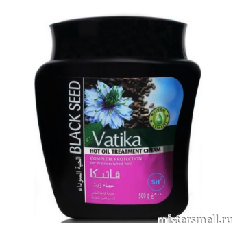 картинка Маска для волос Dabur Vatika Black Seed Hair Mask Treatment Cream 500 g от оптового интернет магазина MisterSmell