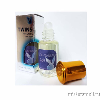 картинка Масла арабские феромон Twins 6 мл D&G Light Blue Pour Homme духи от оптового интернет магазина MisterSmell