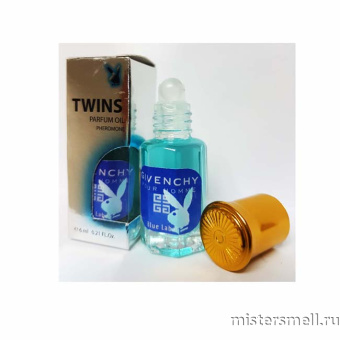 картинка Масла арабские феромон Twins 6 мл Givenchy Blue Label духи от оптового интернет магазина MisterSmell