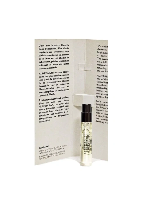 Пробник Оригинал Marc-Antoine Barrois Aldebaran Eau De Parfum Альдебаран 2.5 ml