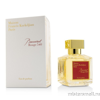 картинка Оригинал Maison Francis Kurkdjian Baccarat Rouge 540 edp (жен) 70 мл от оптового интернет магазина MisterSmell