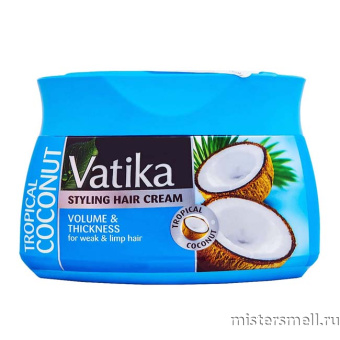 картинка Крем для укладки волос Dabur Vatika Tropical Coconut 140 ml от оптового интернет магазина MisterSmell