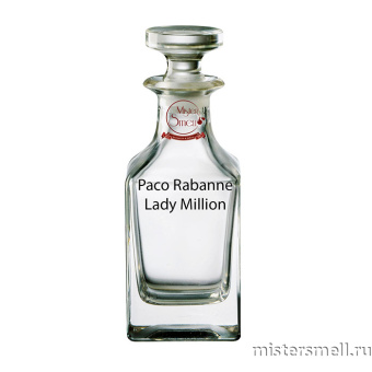 картинка Масляные духи Lux качества Paco Rabanne Lady Million 100 ml духи от оптового интернет магазина MisterSmell