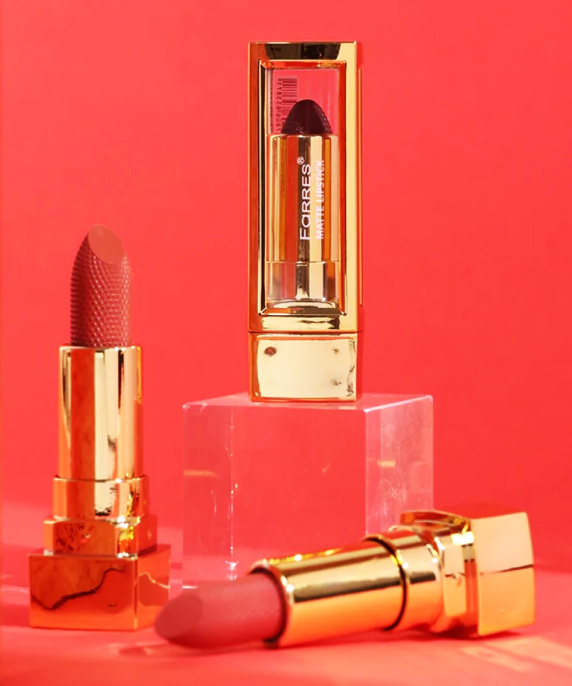 Помада перламутровая Farres 5006-B Тон 118 нежный розовый