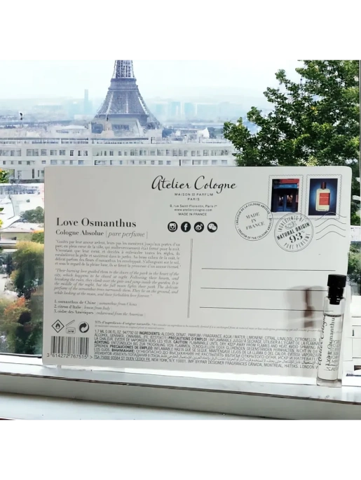 Пробник Оригинал Atelier Cologne Love Osmanthus 2 ml