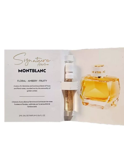 Пробник Оригинал MontBlanc Signature Absolue 2 ml