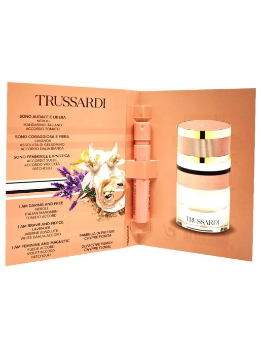 Пробник Оригинал Trussardi Eau De Parfum Feminine Женственность 1.2 ml