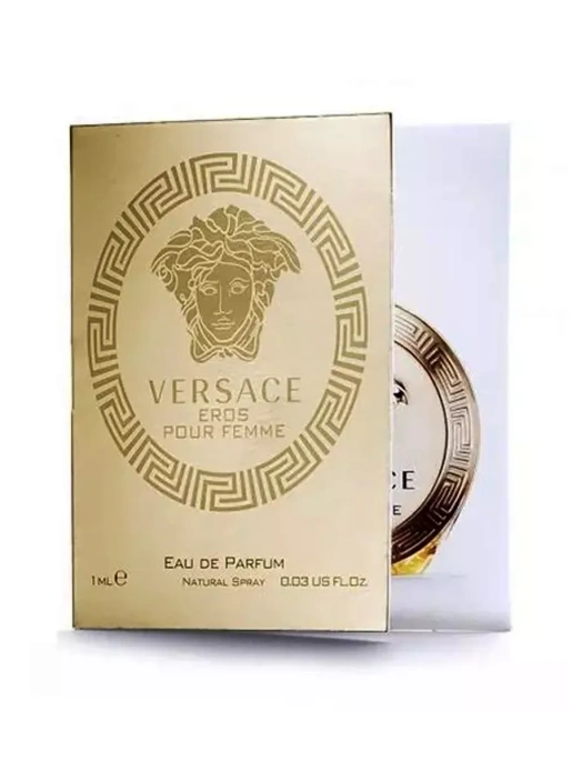 Пробник Оригинал VERSACE Eros Pour Femme 1 ml