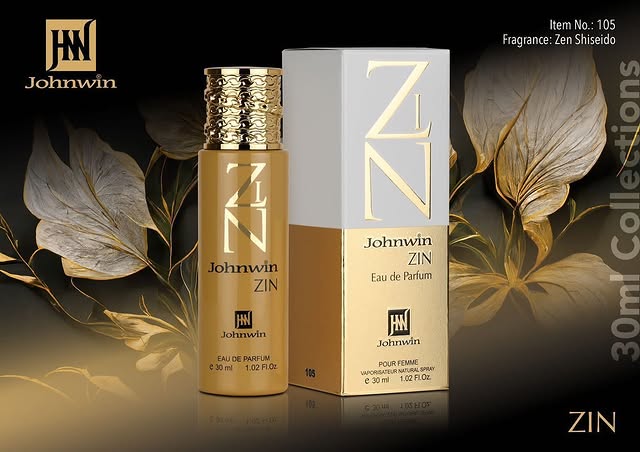 Johnwin - Zin Pour Femme 30 ml