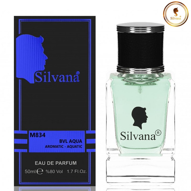 Элитный парфюм Silvana M834 Bvlgari Aqua Men