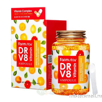 Купить оптом Сыворотка ампульная с витаминами Farm Stay DRV8 Vitamin Ampoule с оптового склада