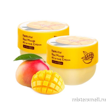 Купить оптом Многофункциональный крем с экстрактом манго FarmStay Real Mango All-In-One Cream с оптового склада