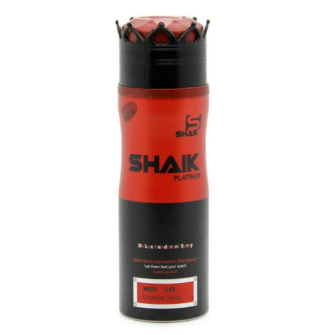 Дезодорант Shaik De Lux M243 Bad Boy 200 ml