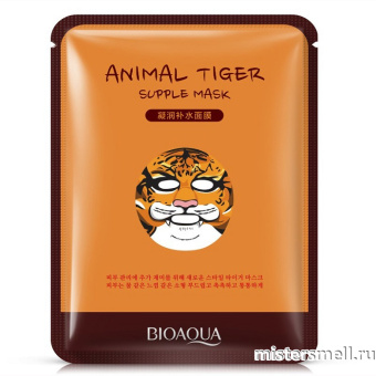 Купить оптом Тканевая маска для лица BioAqua Animal Tiger Supple Mask с оптового склада