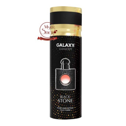 Дезодорант Galaxy Concept Black Stone Pour Femme 200 ml